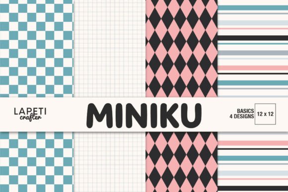 Girl Scrapbook Paper Pink Blue Pattern: A Versatile Tool for Creative Expression