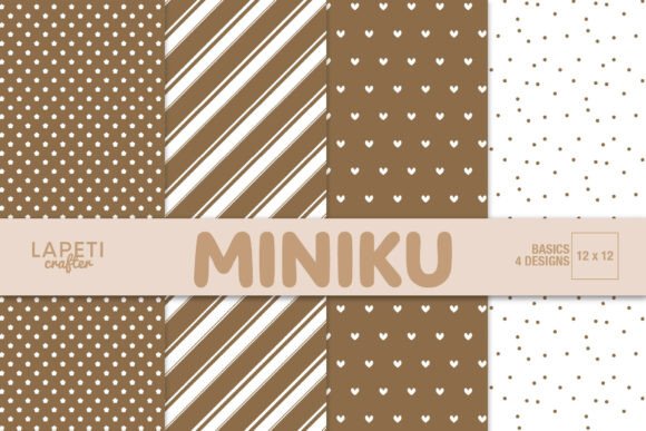 Neutral Scrapbook Digital Paper Pack
