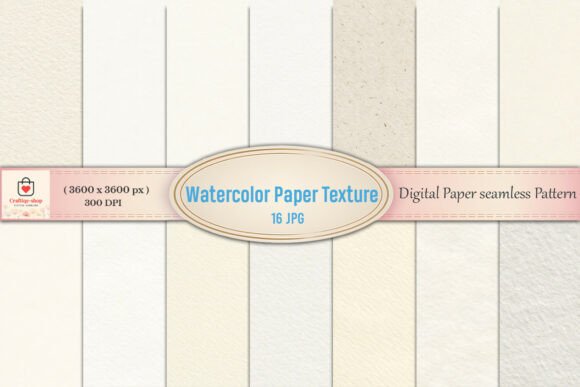 Watercolor Paper Textures Bundle: A Versatile Resource for Creative Projects